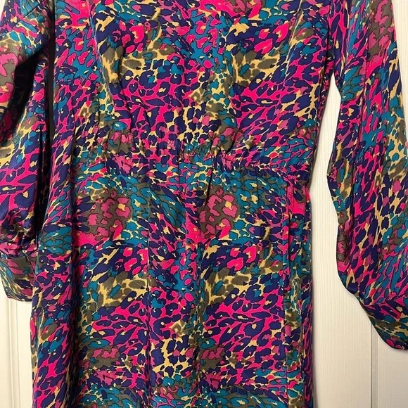 Britt Ryan Silk Printed Dress Size Small EUC - Picture 5 of 9